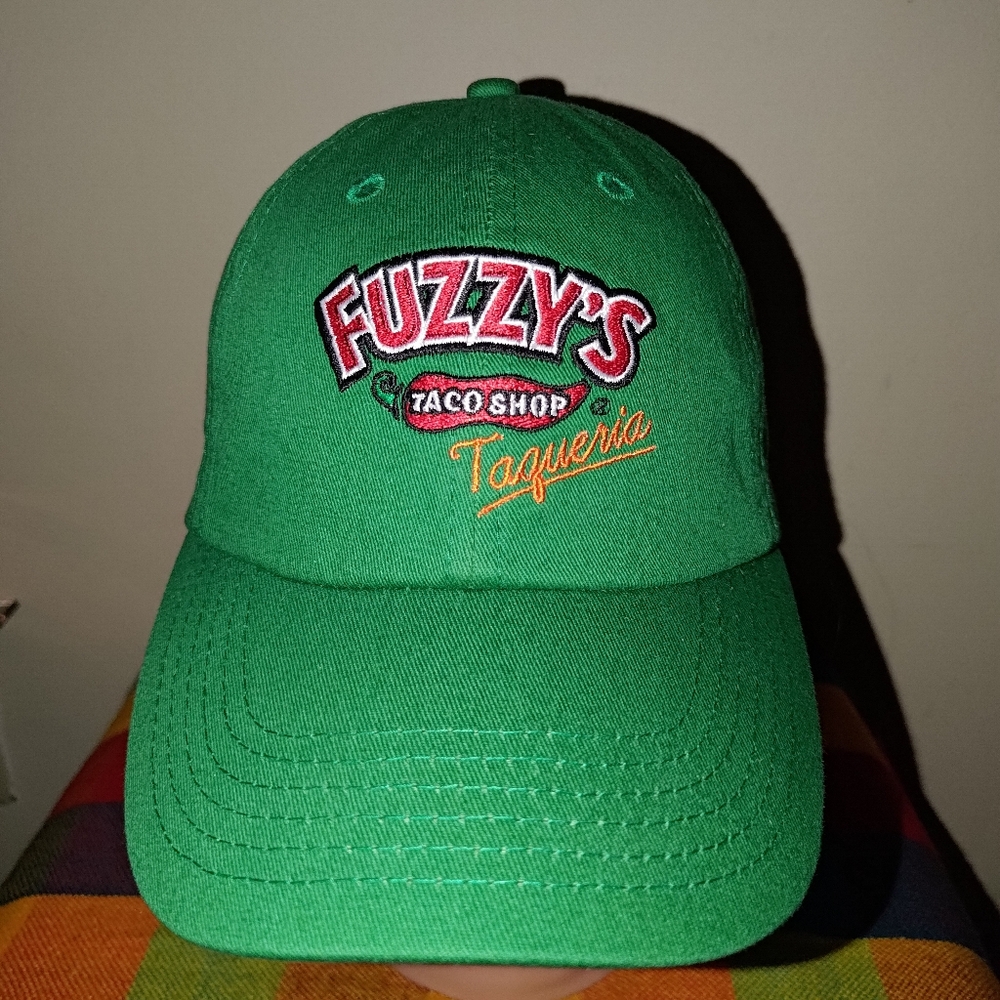 Fuzzy's Taco Shop Taqueria Embroidered Logo Strapback Hat Cap